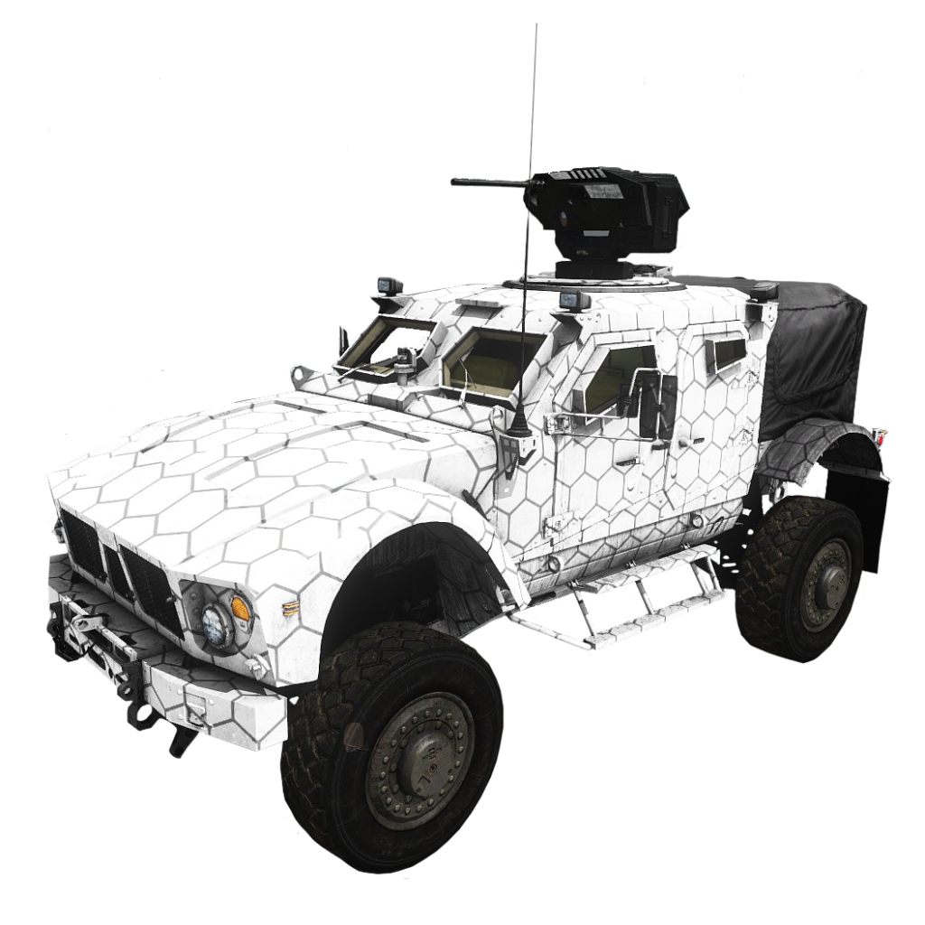 BSF Hunter - White Hex