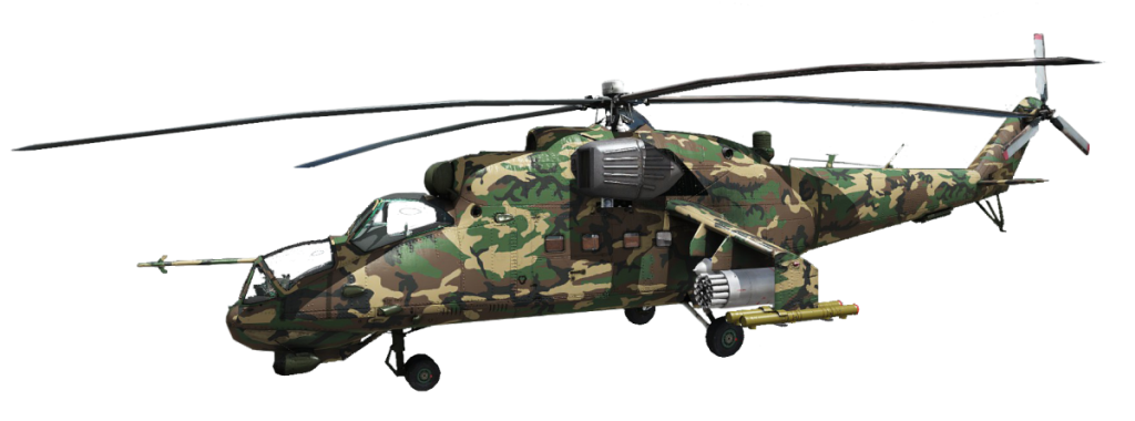BSF Mi24 - Woodland