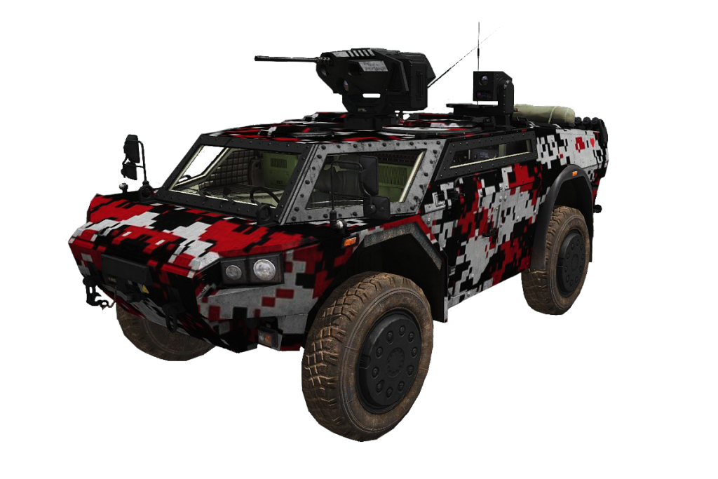 BSF Strider - Red Digi